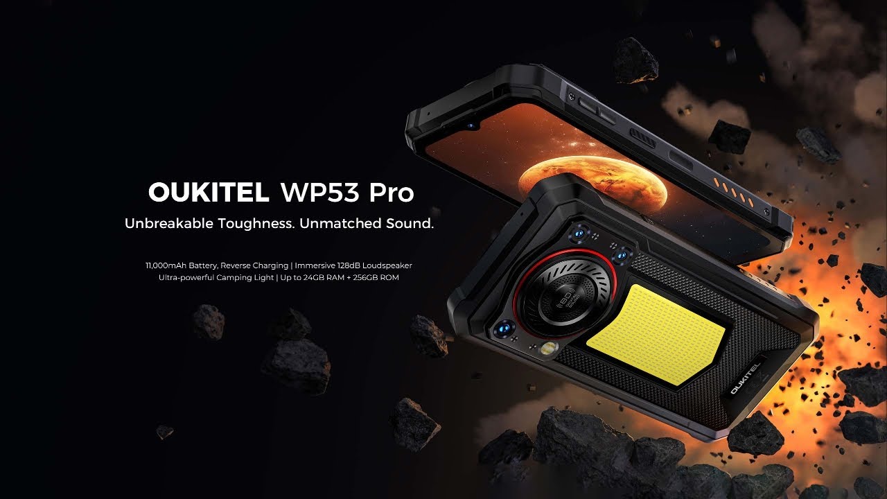 Oukitel WP53 Pro - Big Battery, Rugged Build and Value Packed