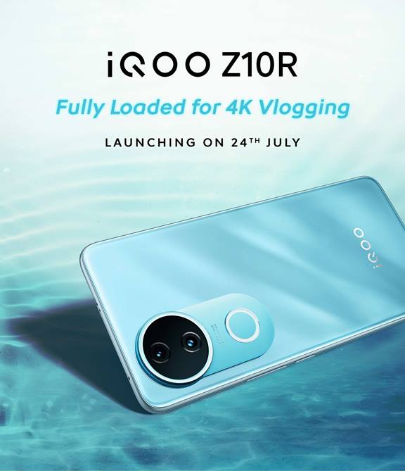 iQOO Z10R will officially launch in India on July 24